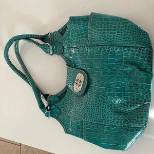 Faux alligator bag